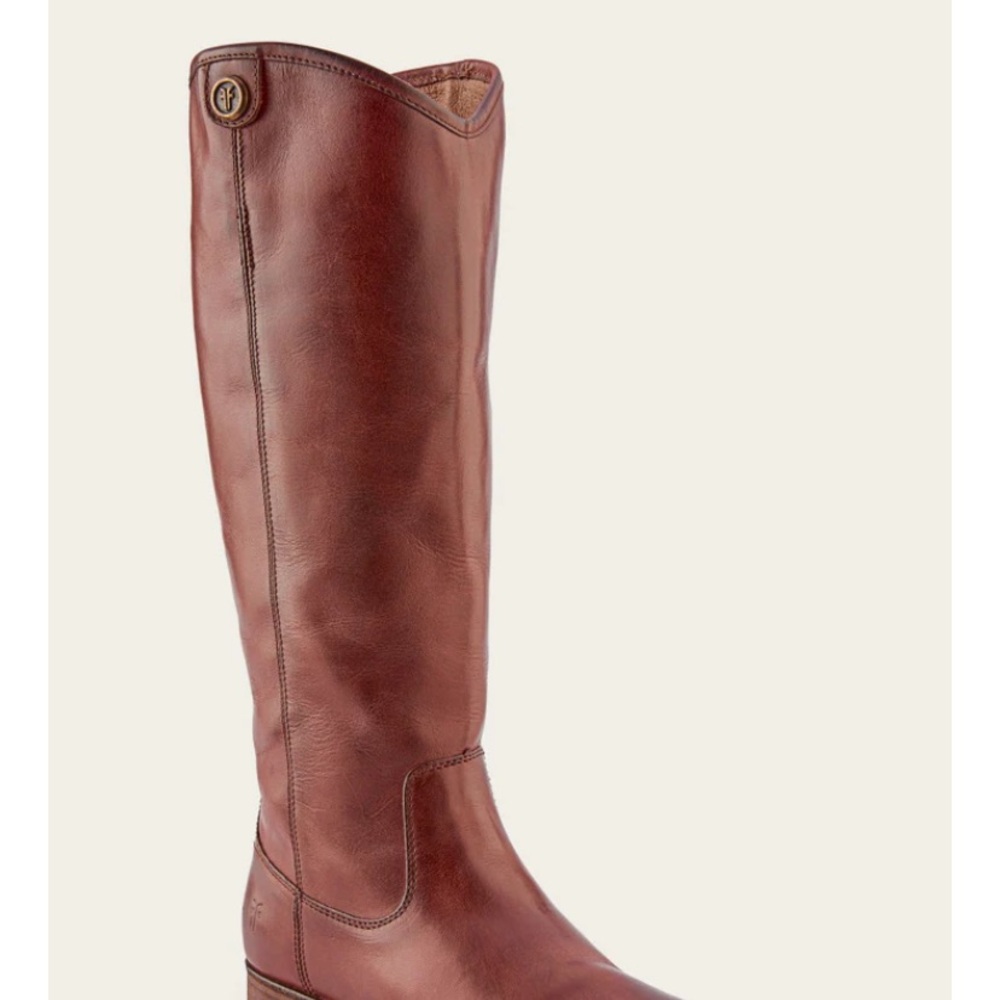 Frye Brown Leather Riding Boots